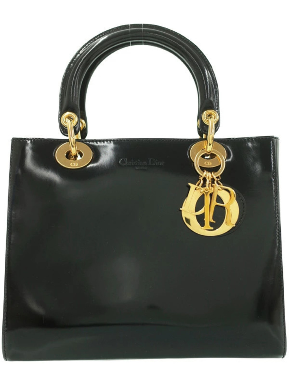 Christian Dior Cannage Quilted Lady Dior 2way bag